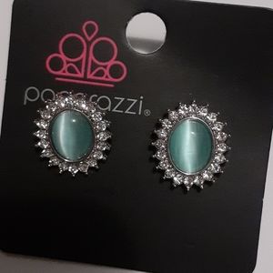 Blue Moonstone Earrings
